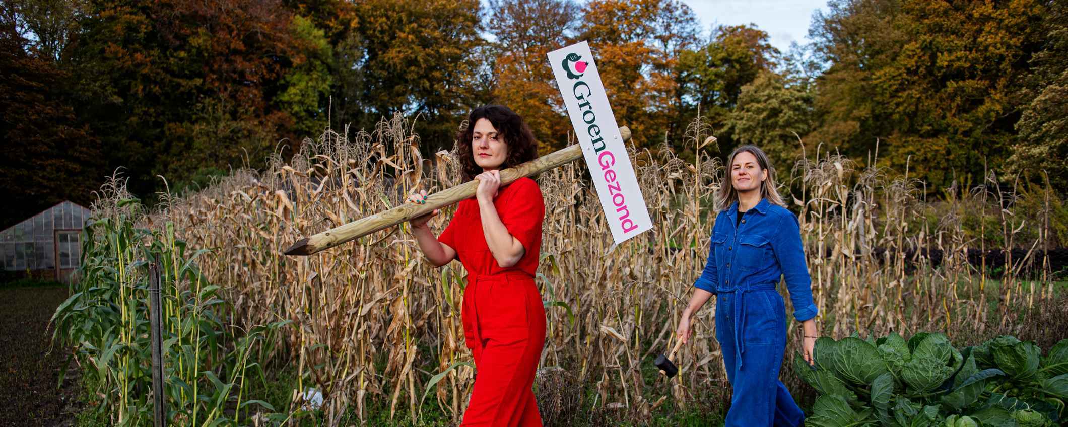 Yanna Hoek & Meike Rijksen (Projectleider) van GroenGezond.